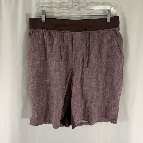 lululemon athletica Other - Lululemon Athletic Shorts Men's Large Purple Lined Pockets Drawstring